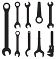 screw wrench vector image vector image