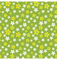 wild flowers pattern vector image vector image
