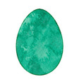watercolor isolated egg vector image