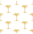 seamless pattern with tropic palm vector image