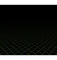 perspective grid dark surface vector image