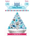sea summer travel banner invitation design vector image