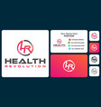 hr sport logo vector image vector image