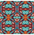 seamless geometry vintage pattern ethnic style vector image