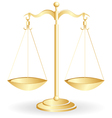 metal balance vector image