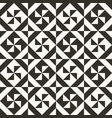 black and white abstract geometric quilt pattern vector image vector image
