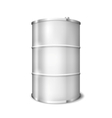 metal barrel vector image vector image
