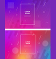 set abstract minimalistic background vector image vector image