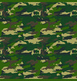 classic seamless military forest camouflage vector image