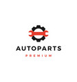 automotive part service logo icon vector image vector image