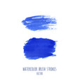 set navy blue watercolor backgrounds vector image