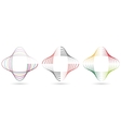abstract icons vector image vector image