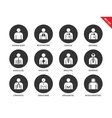 human anatomy and body systems icons set vector image