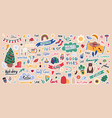 cute scrapbook planner elements diary stickers vector image vector image