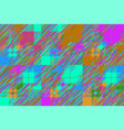modern glitch background color geometric abstract vector image