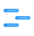 voice messages icon event notification vector image
