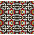 arabesque seamless pattern vector image