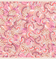 seamless seashells pattern perfect vector image vector image
