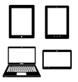 mobile decide vector image vector image