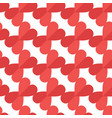 hearts flat seamless pattern vector image