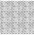simple honeycomb pattern vector image vector image