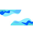 abstract circles and waves on white vector image vector image
