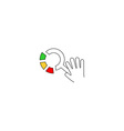 search logo vector image