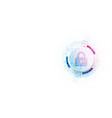 protection concept protect mechanism system vector image