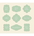 vintage frames vector image