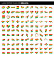 bolivia flag vector image
