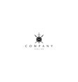 logo on which an abstract image a shield vector image vector image