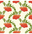 rowan seamless vector image vector image