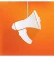 loudspeaker icon microphone symbol vector image vector image