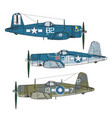 aircraft color scheme vector image