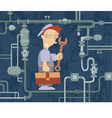 mechanic vector image