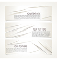 cut banner vector image