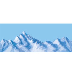 mountain vector image vector image