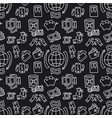 finance seamless pattern vector image vector image