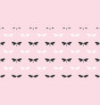 black white and pink dragonfly seamless pattern vector image vector image
