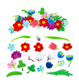 cartoon plants clip art vector image