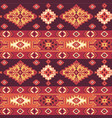 native american traditional fabric wallpaper vector image vector image