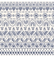 tribal striped seamless pattern vector image vector image