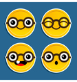 cartoon gold coins vector image