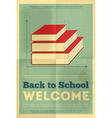 school books vector image vector image