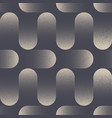 smooth geometry wavy seamless pattern dotted vector image vector image