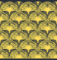 abstract geometric round seamless pattern vector image vector image