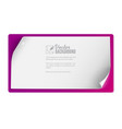 banner background for advertising vector image