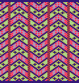 geometric bold arrow chevron seamless pattern vector image vector image