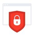 online banking security vector image vector image