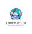 carwash logo vector image